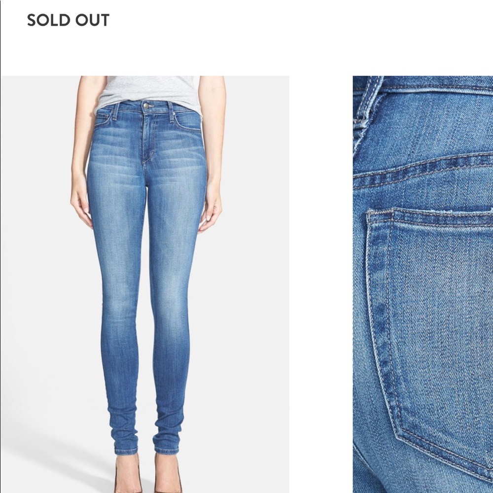 Super soft Malee High Rise Skinny Joe’s Jeans 29
